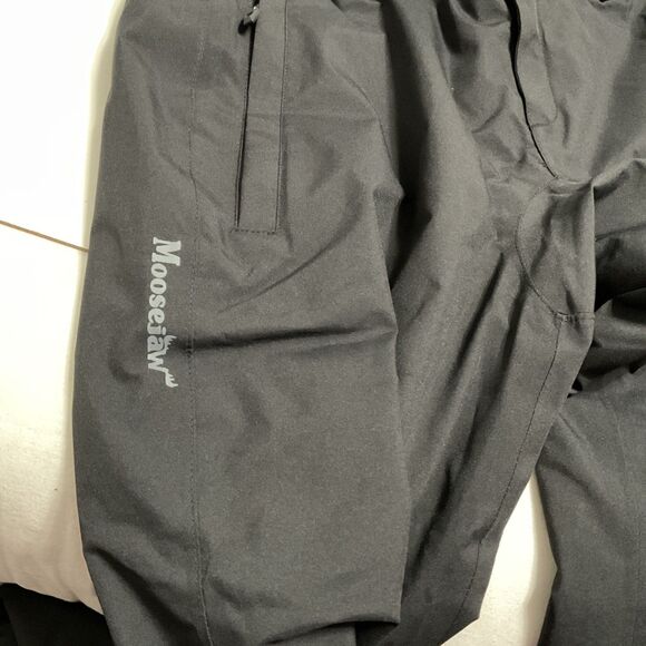 Moosejaw Womens 6 Pants Insulated Ski Snow Black Waterproof Outdoor Recycled NWT - Picture 11 of 12